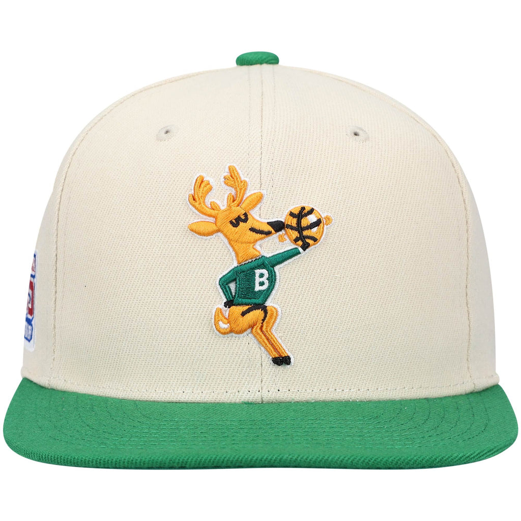 Mens MITCHELL & NESS NBA 35TH SIDE SNAPBACK HWC BUCKS