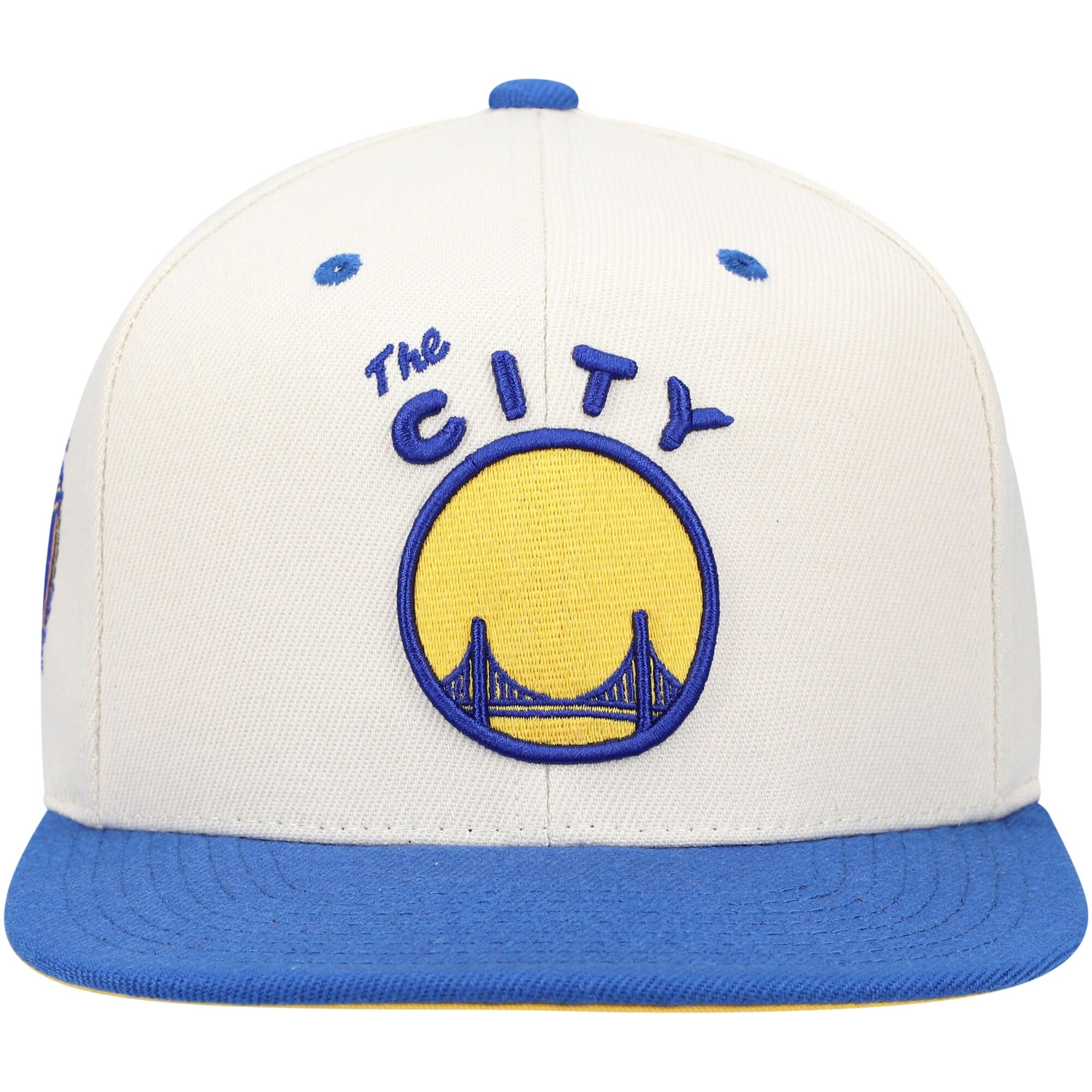 Mens MITCHELL & NESS NBA SAIL 2 TONE SNAPBACK HWC WARRIORS