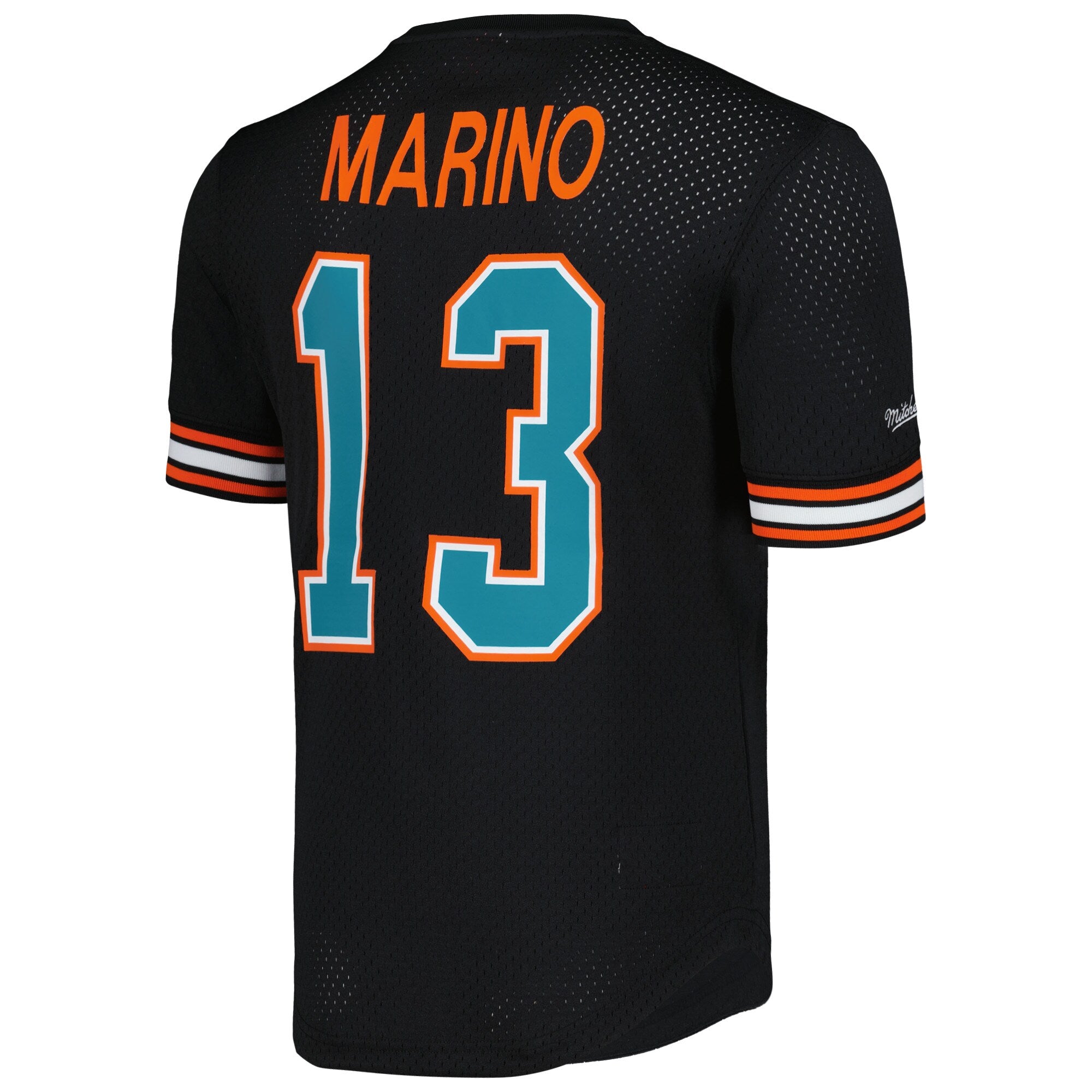 Mens Mitchell & Ness NFL N&N MESH CREWNECK DOLPHINS 1990 DAN MARINO