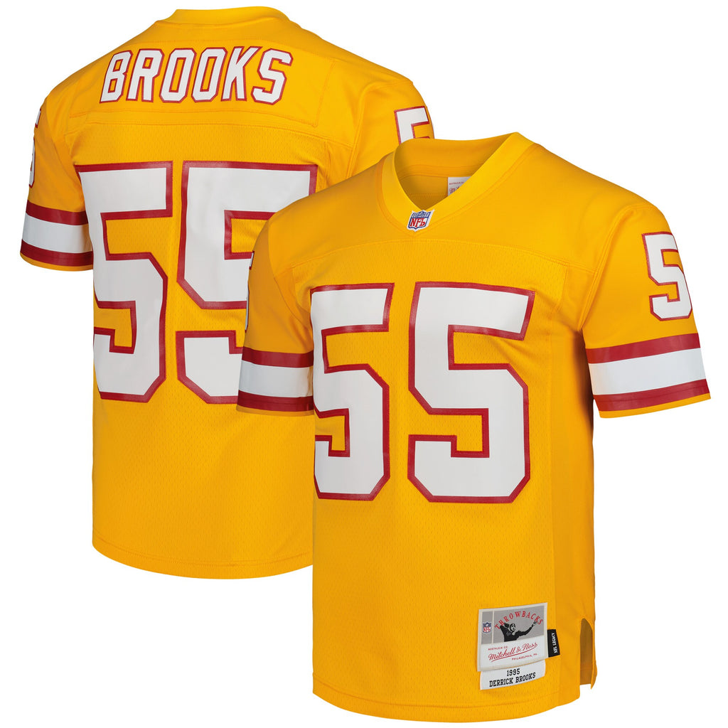 MENS MITCHELL & NESS NFL LEGACY JERSEY BUCCANEERS 1995 DERRICK BROOKS