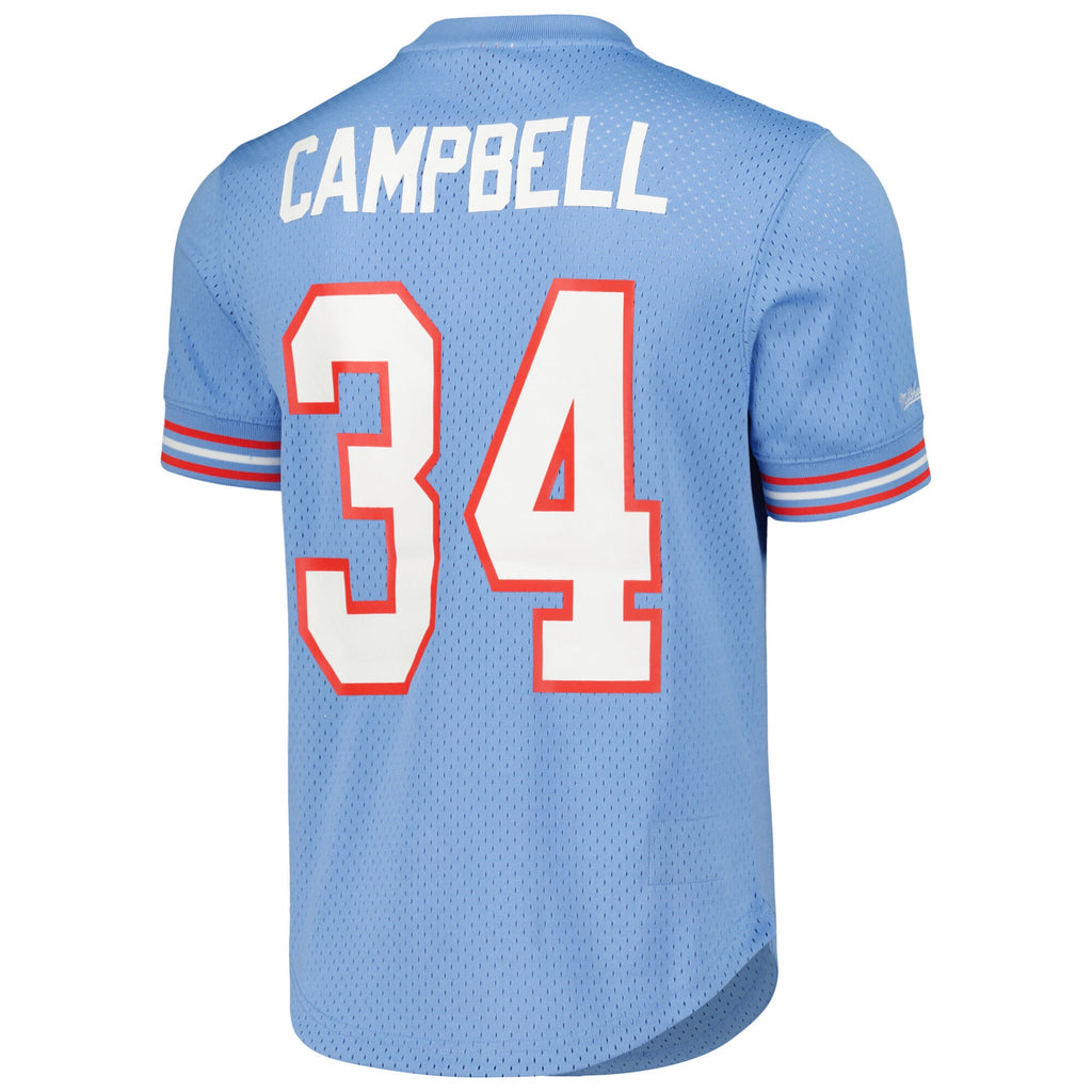 Mens Mitchell & Ness NFL N&N MESH CREWNECK OILERS 1983 EARL CAMPBELL