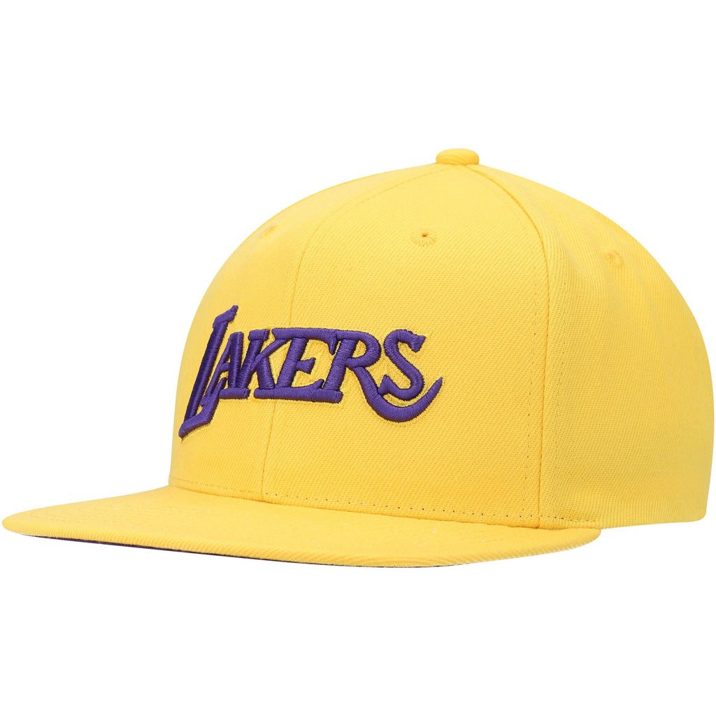 Mens MITCHELL & NESS NBA TWO TONAL SNAPBACK HWC LAKERS