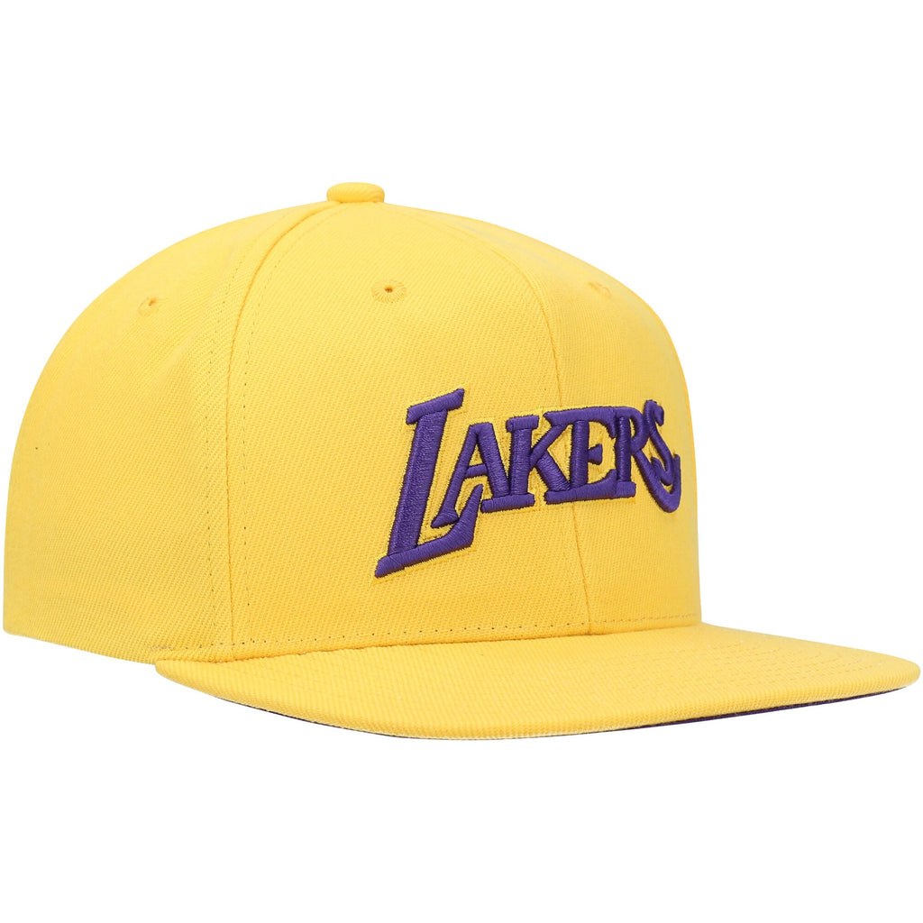 Mens MITCHELL & NESS NBA TWO TONAL SNAPBACK HWC LAKERS