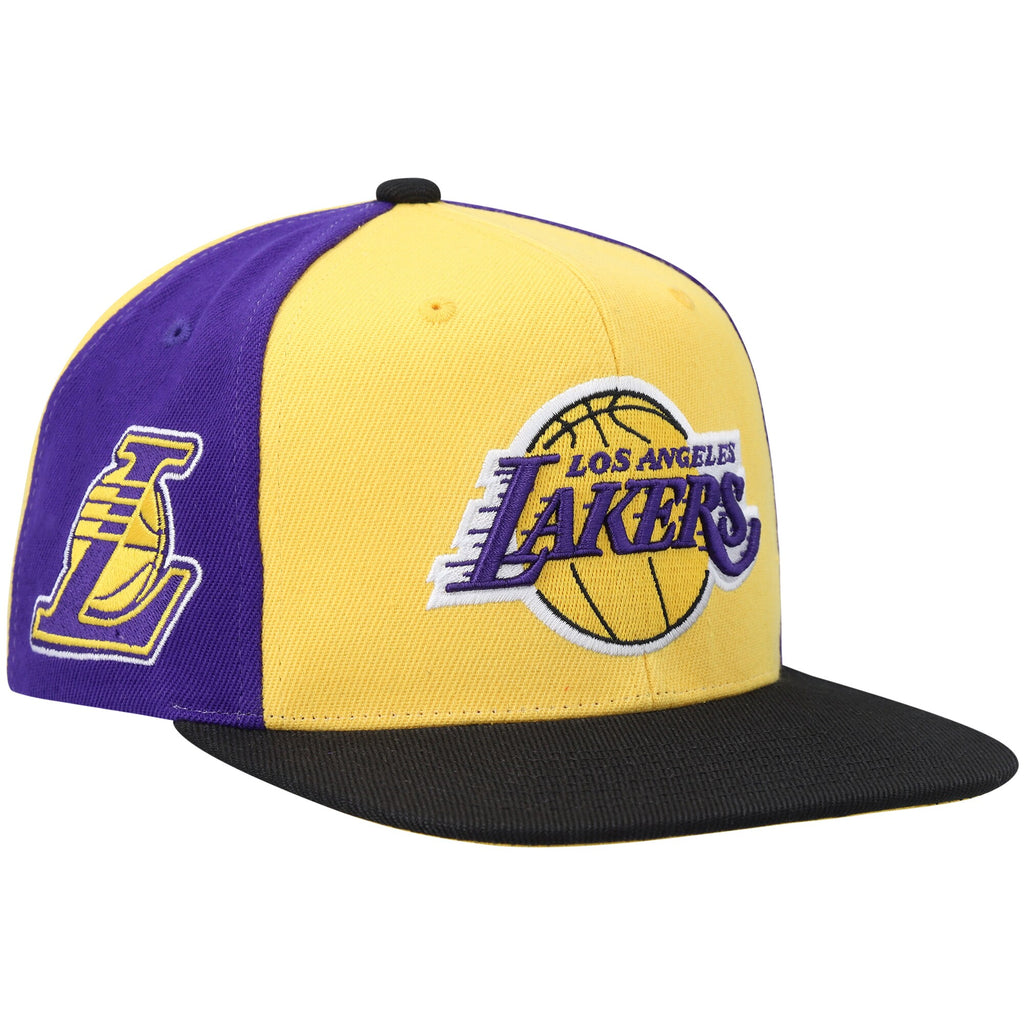Mens MITCHELL & NESS NBA ON THE BLOCK SNAPBACK LAKERS