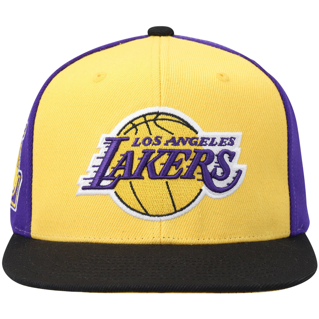 Mens MITCHELL & NESS NBA ON THE BLOCK SNAPBACK LAKERS