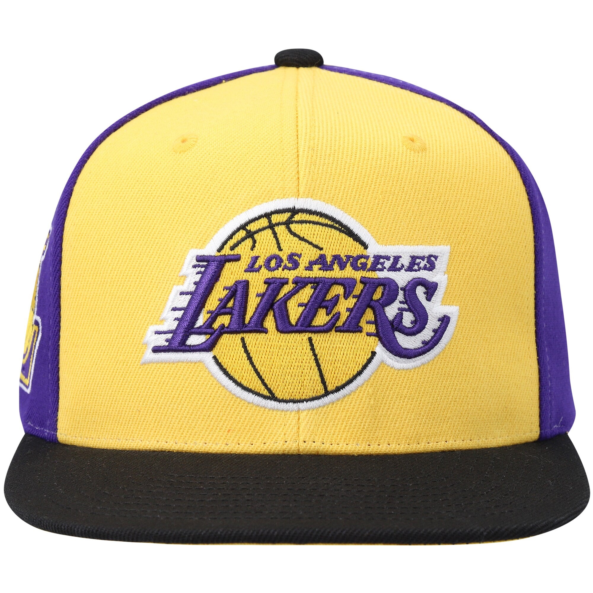 Mens MITCHELL & NESS NBA ON THE BLOCK SNAPBACK LAKERS