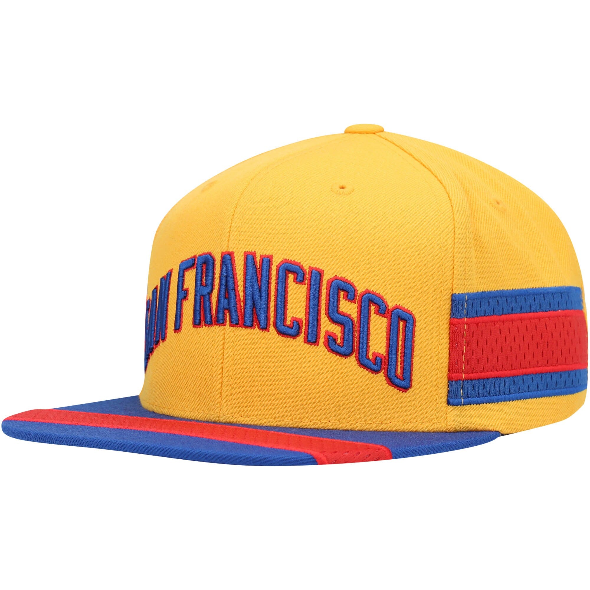 [6HSSMM18831-GSWYELL] MENS NBA GOLDEN STATE WARRIORS JERSEY SNAPBACK