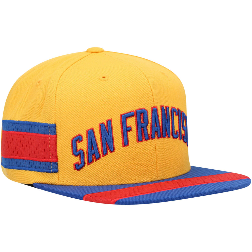 [6HSSMM18831-GSWYELL] MENS NBA GOLDEN STATE WARRIORS JERSEY SNAPBACK