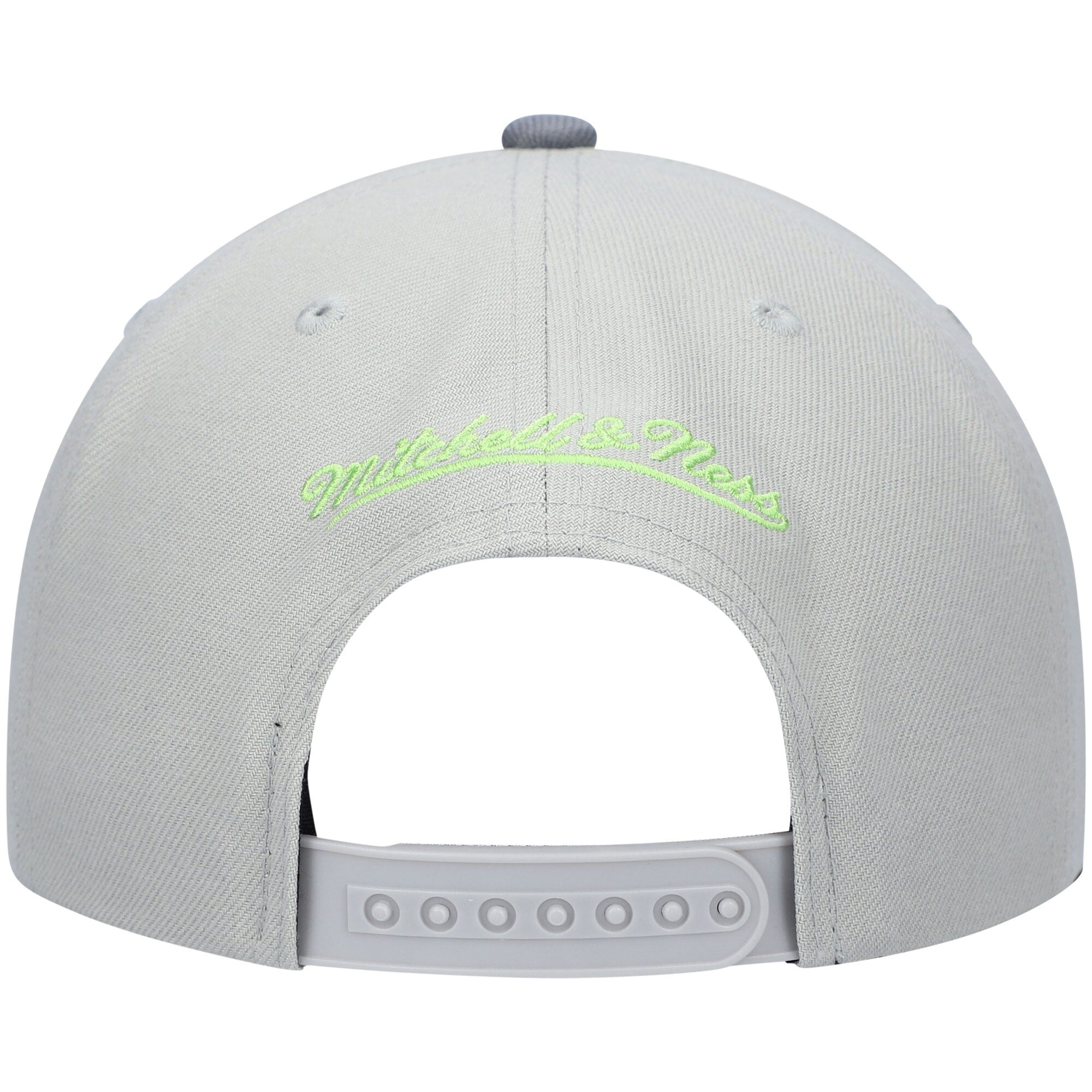 [6HSSDX21141-CBUGREY] MENS MITCHELL & NESS NBA CHICAGO BULLS GREEN BEAN SNAPBACK