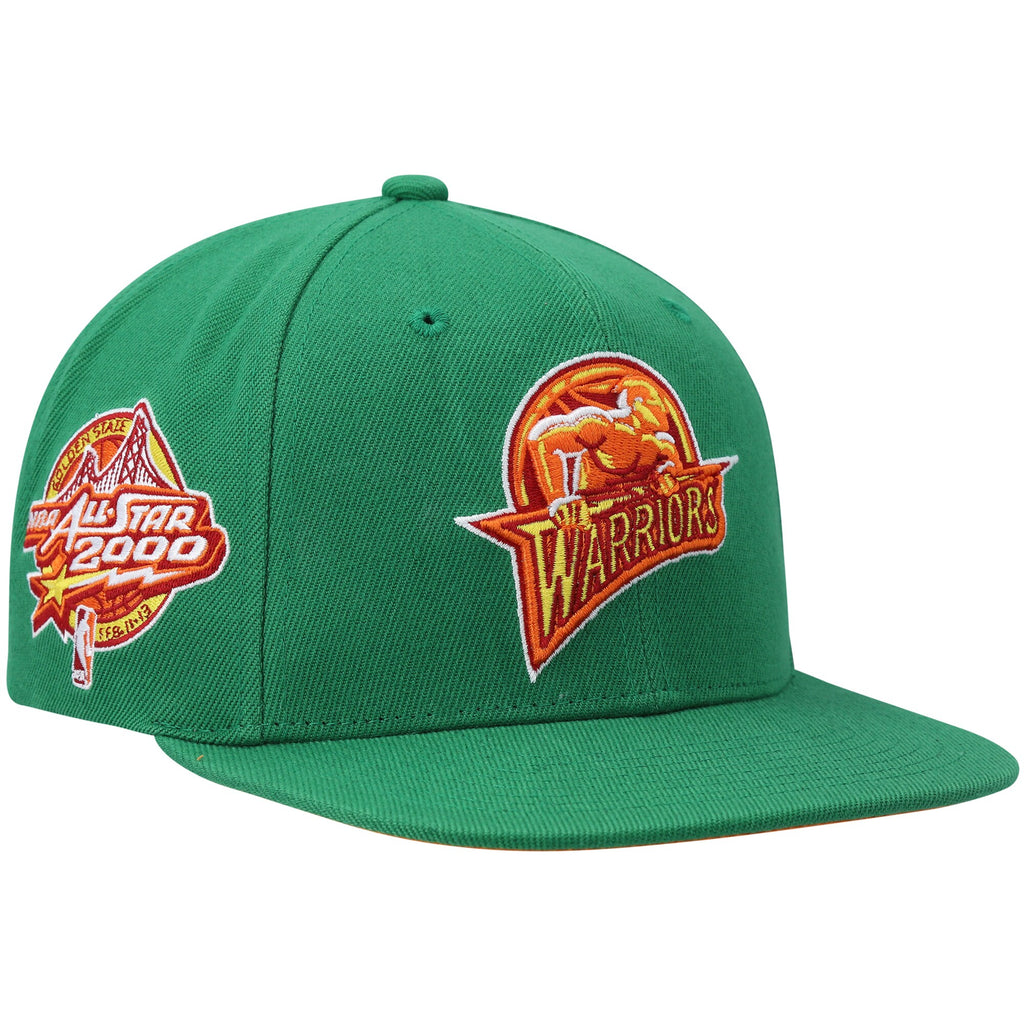 Mens MITCHELL & NESS NBA LIKE MIKE SNAPBACK HWC WARRIORS