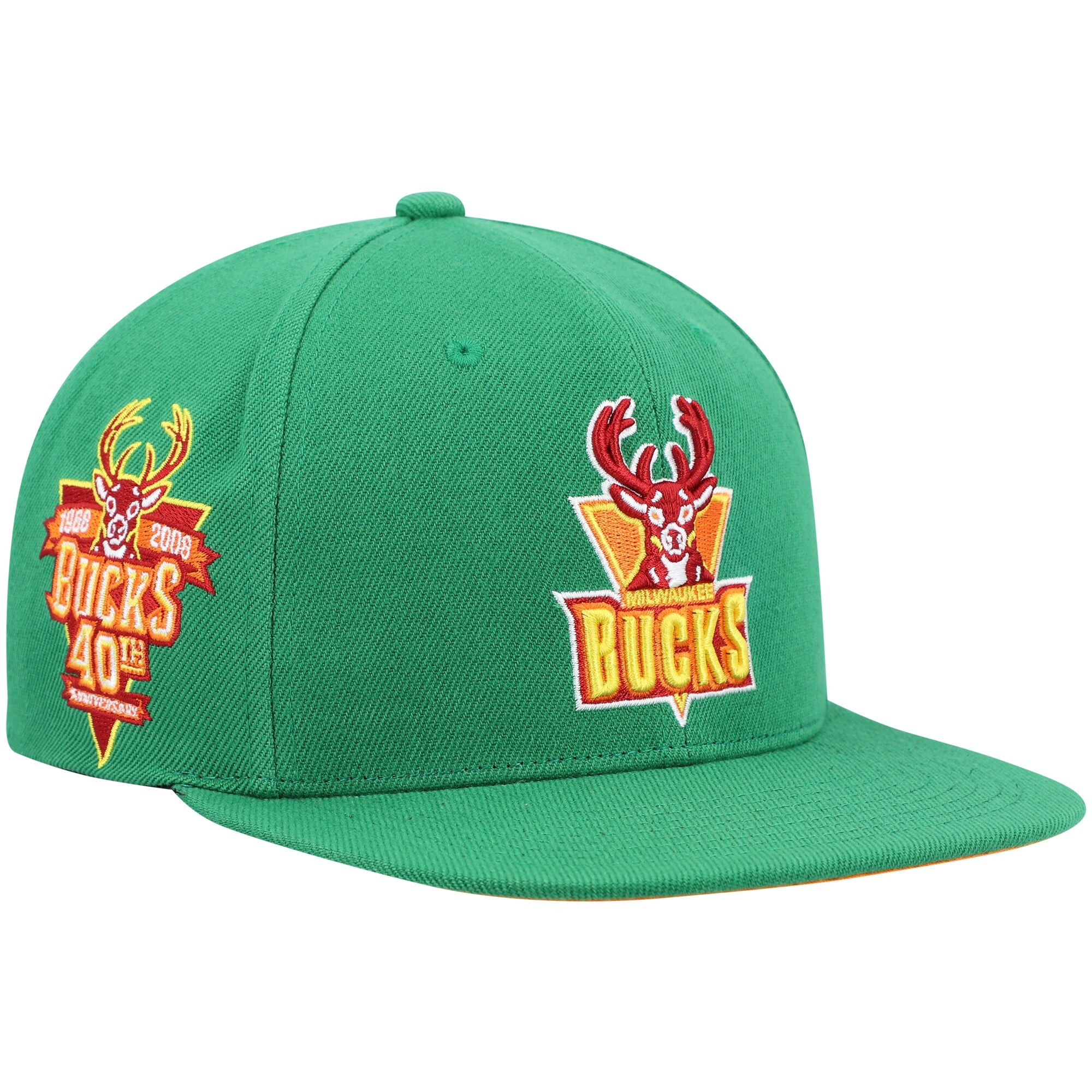 Mens MITCHELL & NESS NBA LIKE MIKE SNAPBACK HWC BUCKS