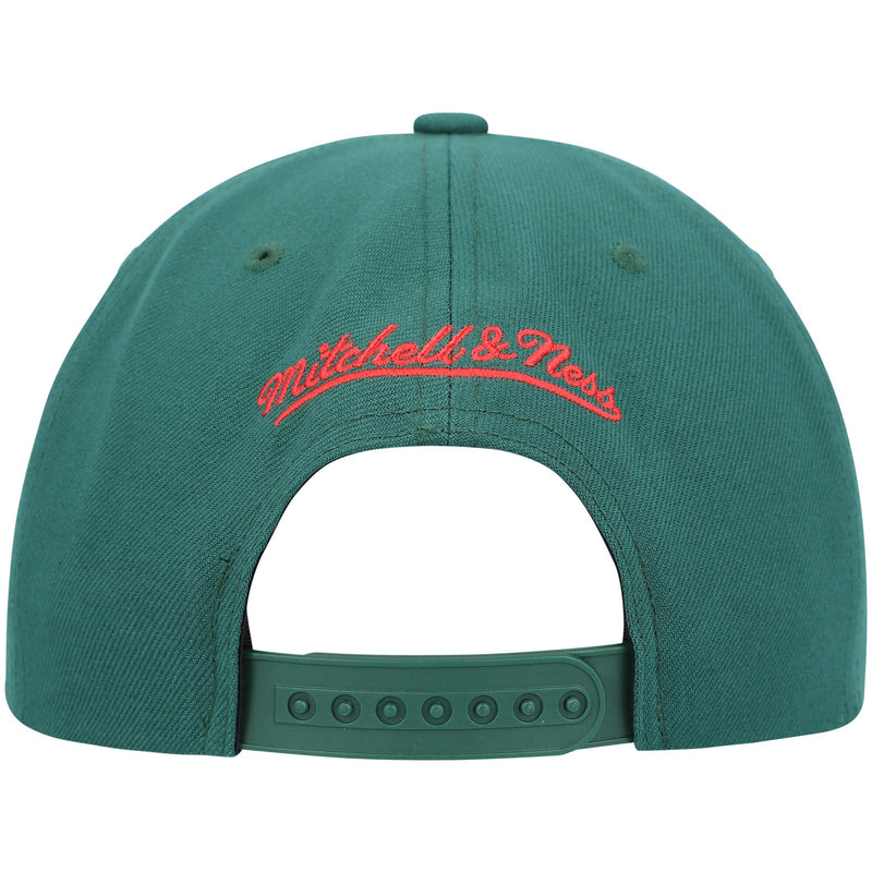 MENS MITCHELL & NESS NHL ALTERNATE FLIP SNAPBACK DEVILS - GREEN