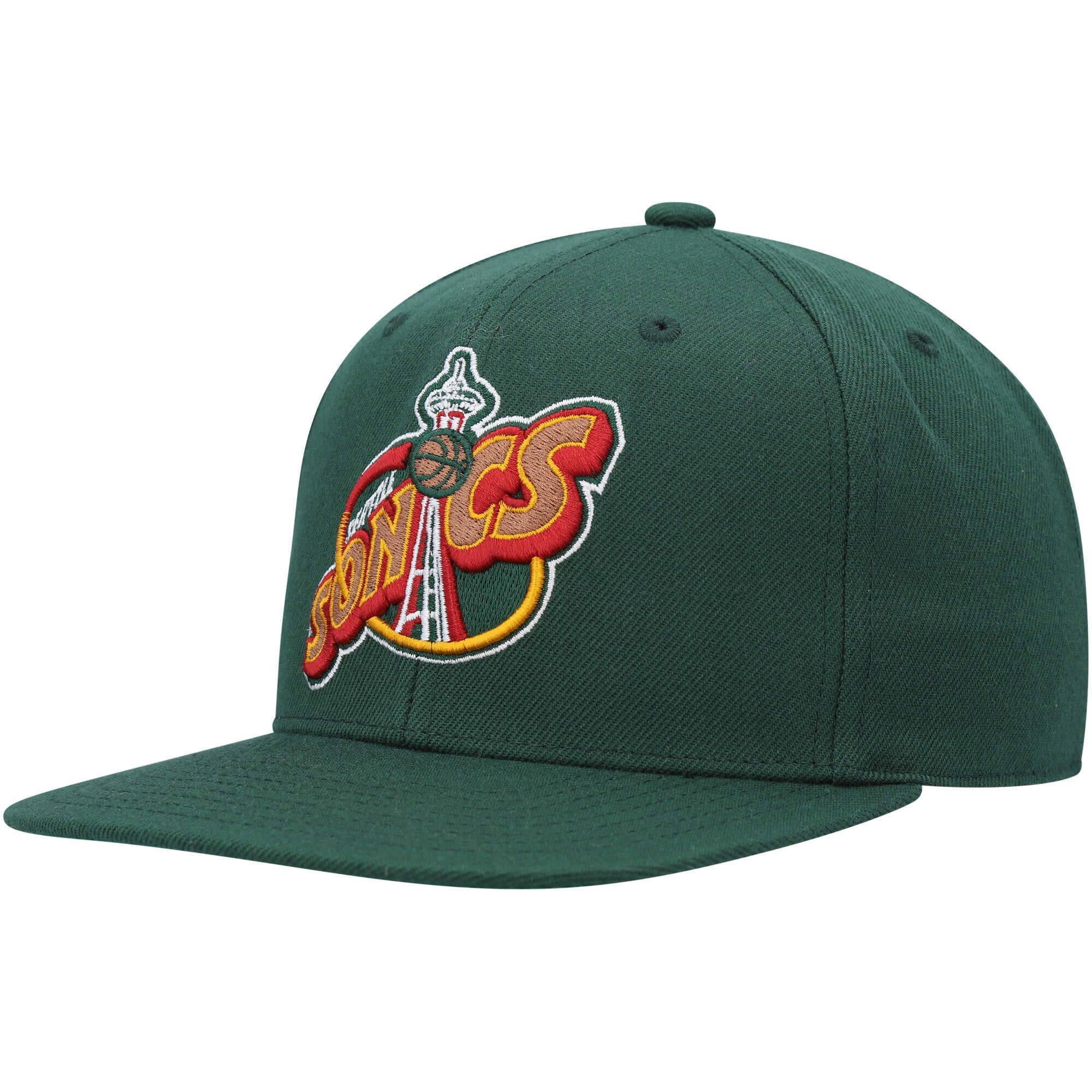 MENS MITCHELL & NESS NBA TEAM GROUND 2.0 FITTED HWC SUPERSONICS