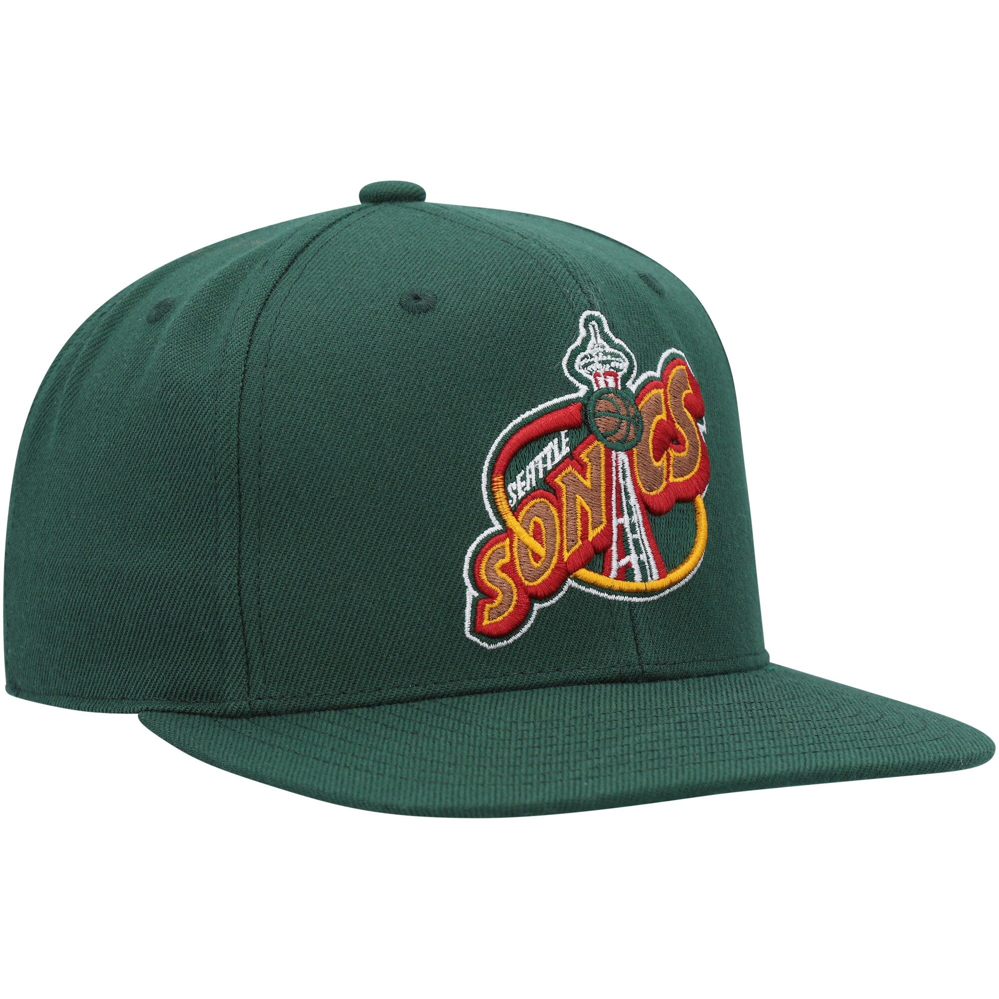MENS MITCHELL & NESS NBA TEAM GROUND 2.0 FITTED HWC SUPERSONICS