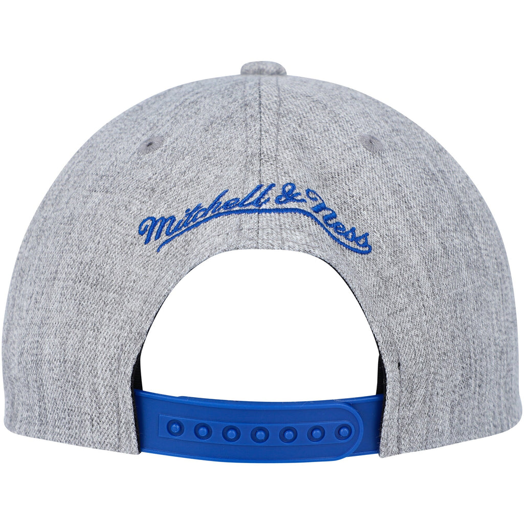 MENS MITCHELL & NESS NBA TEAM HEATHER 2.0 SNAPBACK PISTONS - GREY HEATHER