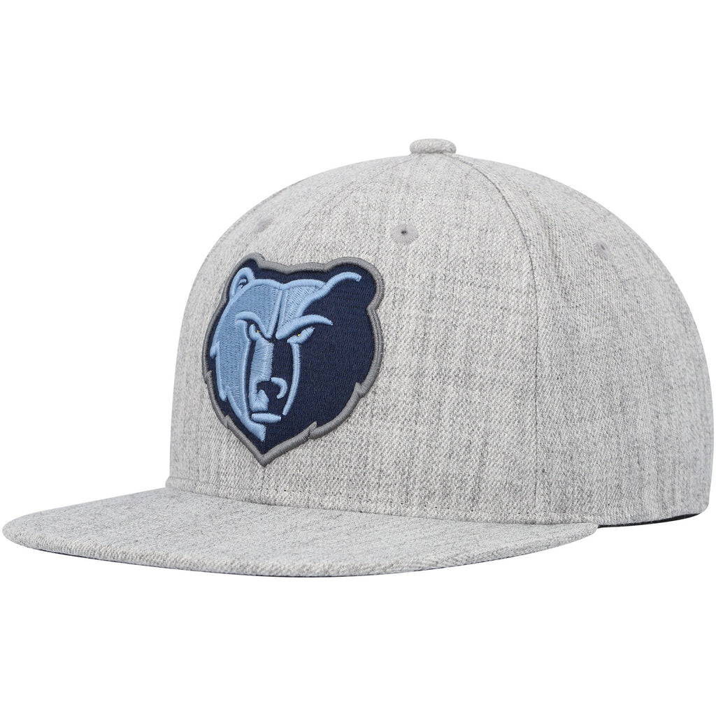 MENS MITCHELL & NESS NBA TEAM HEATHER 2.0 SNAPBACK GRIZZLIES