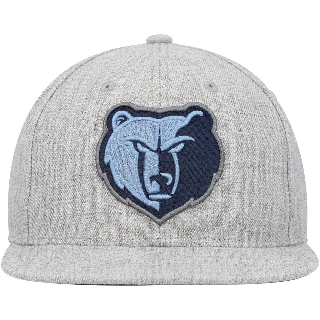 MENS MITCHELL & NESS NBA TEAM HEATHER 2.0 SNAPBACK GRIZZLIES
