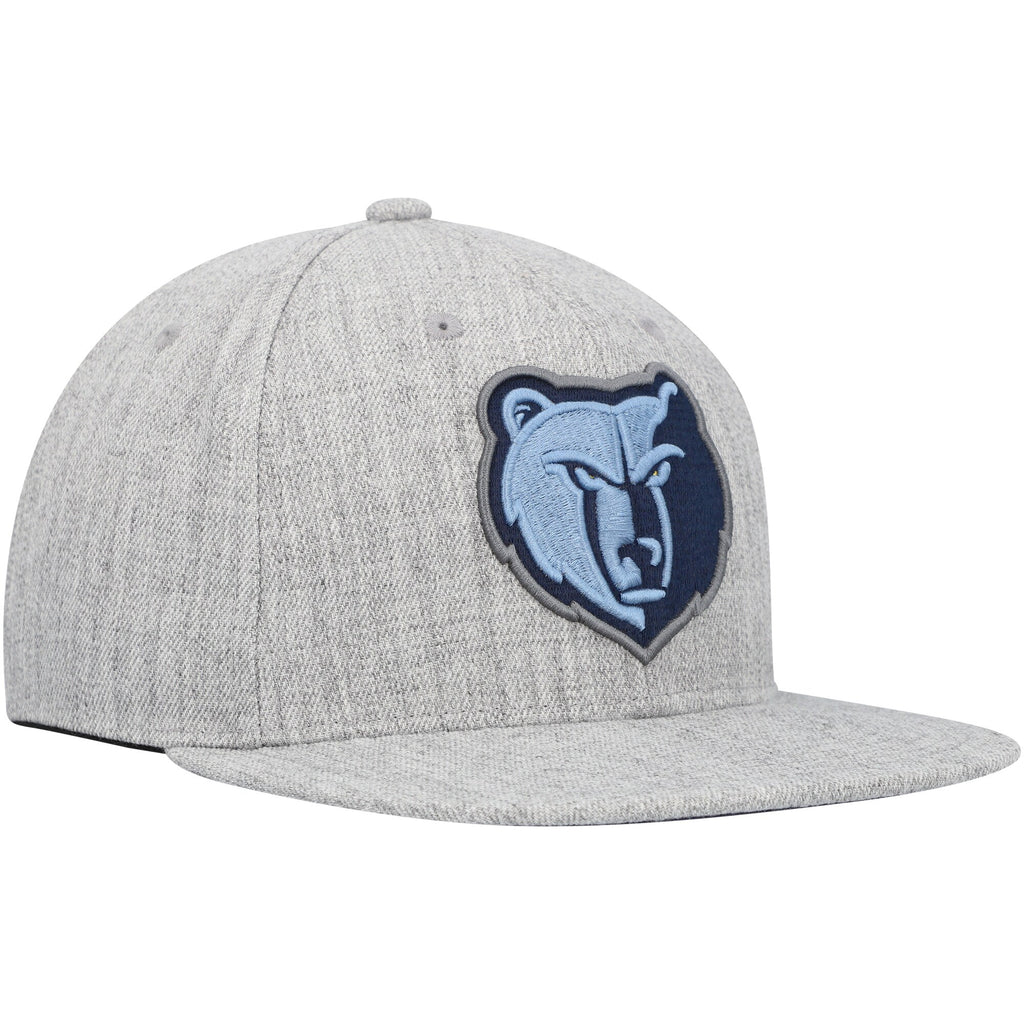 MENS MITCHELL & NESS NBA TEAM HEATHER 2.0 SNAPBACK GRIZZLIES