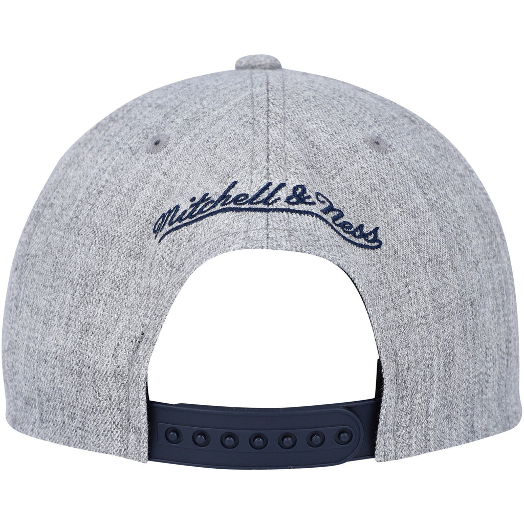 MENS MITCHELL & NESS NBA TEAM HEATHER 2.0 SNAPBACK TIMBERWOLVES - GREY HEATHER