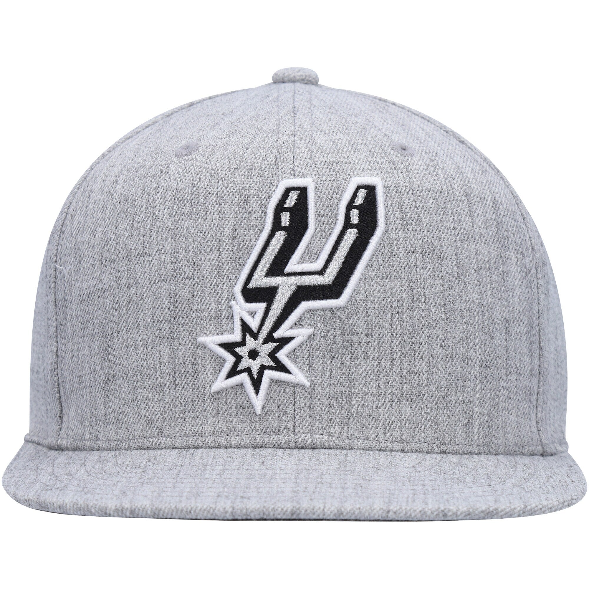 MENS MITCHELL & NESS NBA TEAM HEATHER 2.0 SNAPBACK SPURS