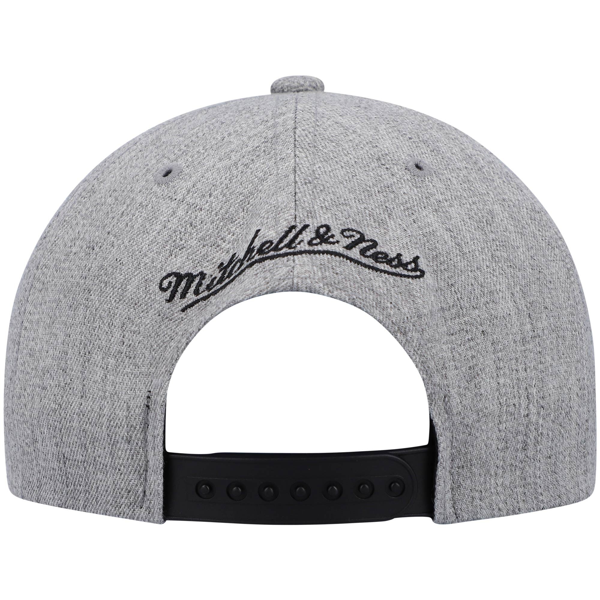 Mens MITCHELL & NESS NBA TEAM HEATHER 2.0 SNAPBACK NETS