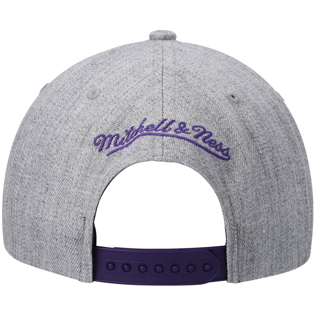 Mens MITCHELL & NESS NBA TEAM HEATHER 2.0 SNAPBACK LAKERS