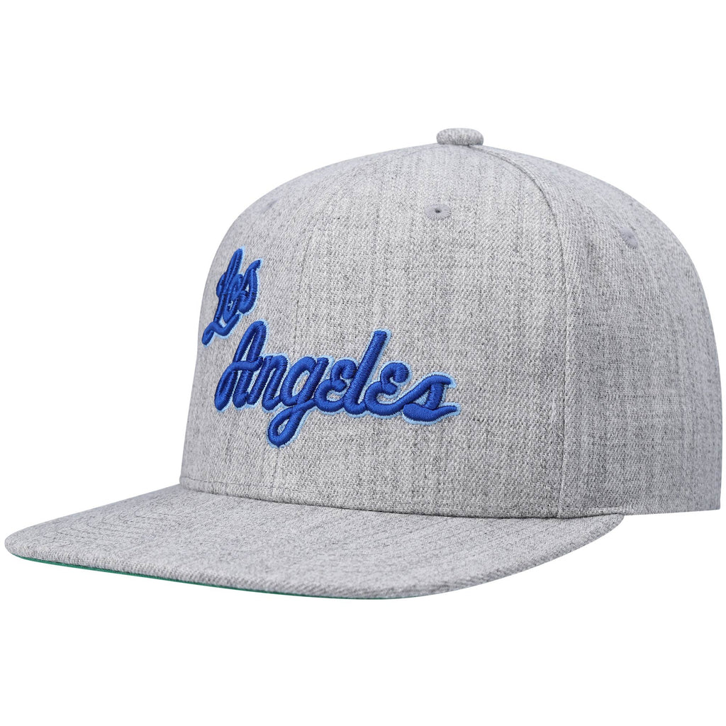 Mens MITCHELL & NESS NBA TEAM HEATHER 2.0 SNAPBACK HWC LAKERS