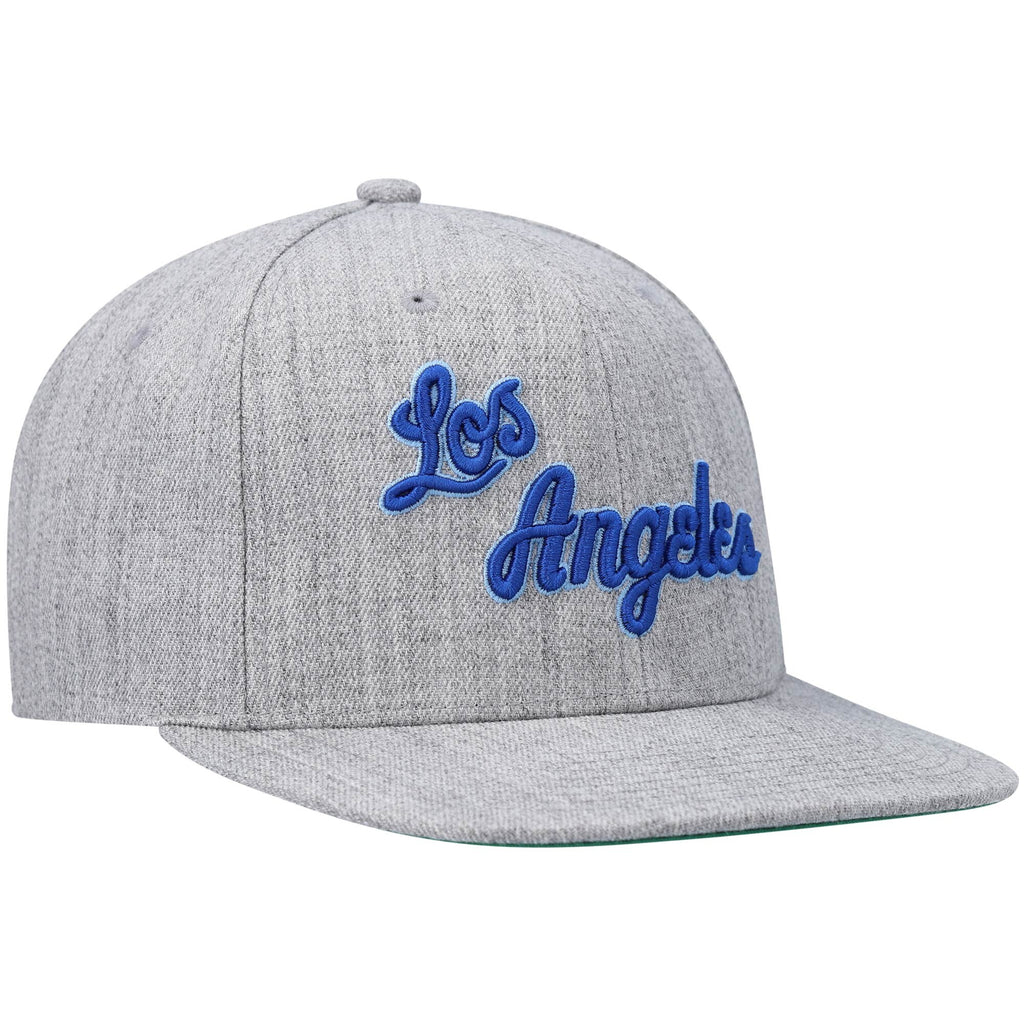 Mens MITCHELL & NESS NBA TEAM HEATHER 2.0 SNAPBACK HWC LAKERS