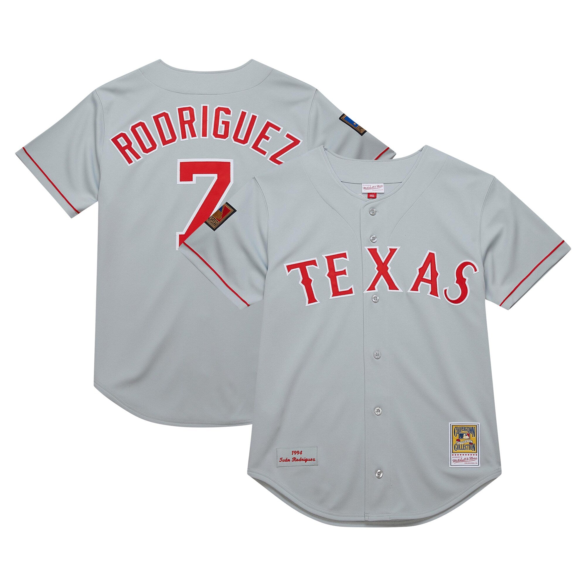 Mens Mitchell & Ness MLB DARK JERSEY RANGERS 1994 IVAN RODRIGUEZ