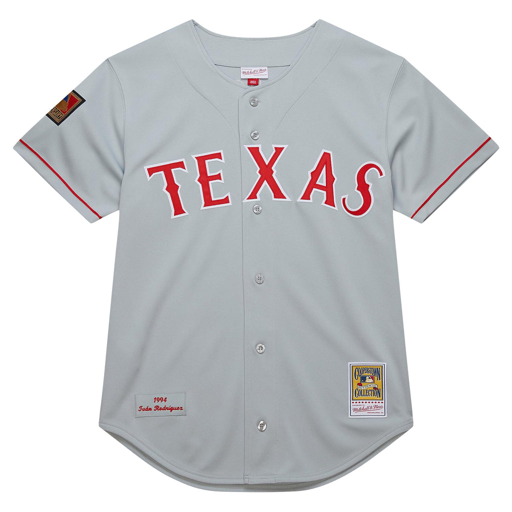 Mens Mitchell & Ness MLB DARK JERSEY RANGERS 1994 IVAN RODRIGUEZ