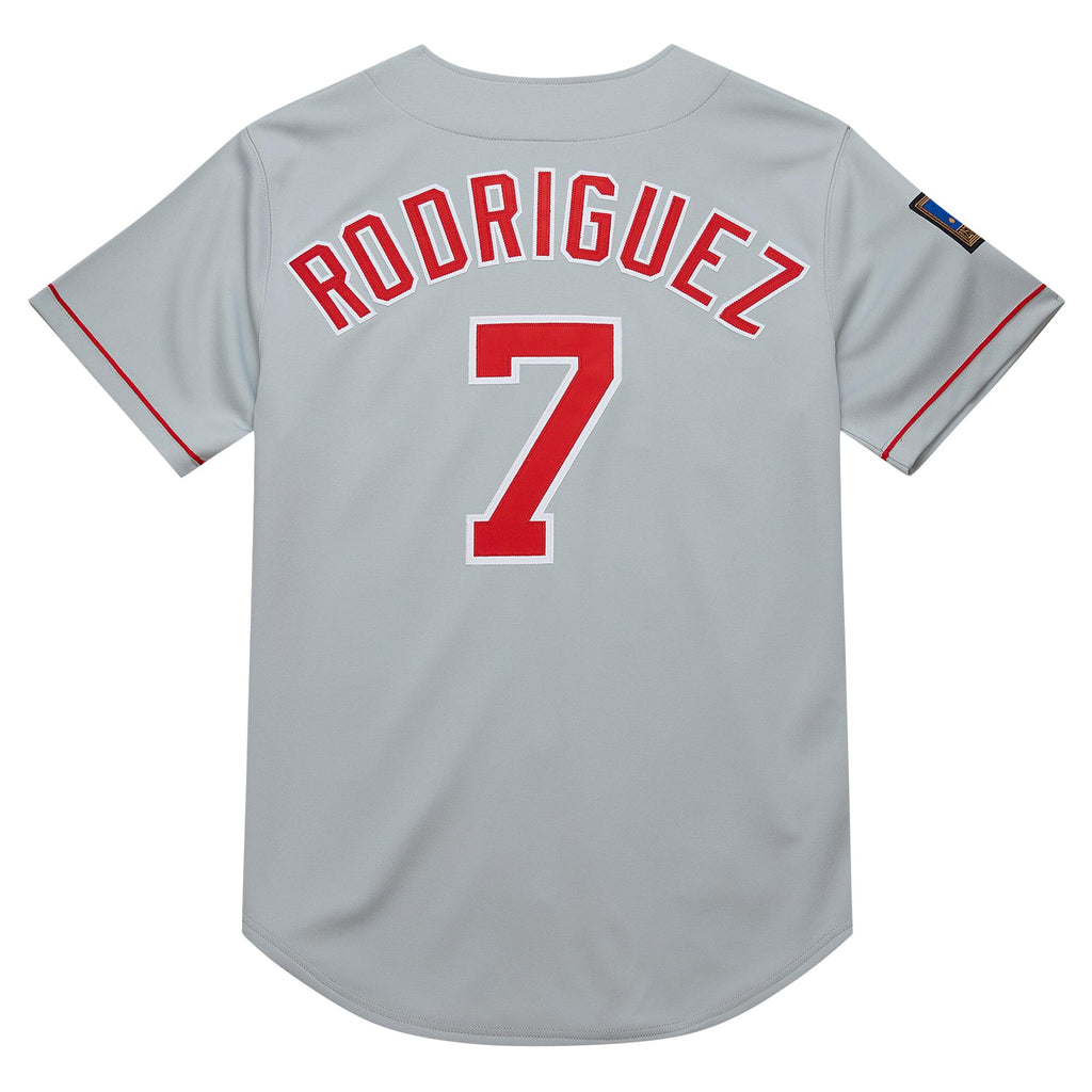 Mens Mitchell & Ness MLB DARK JERSEY RANGERS 1994 IVAN RODRIGUEZ