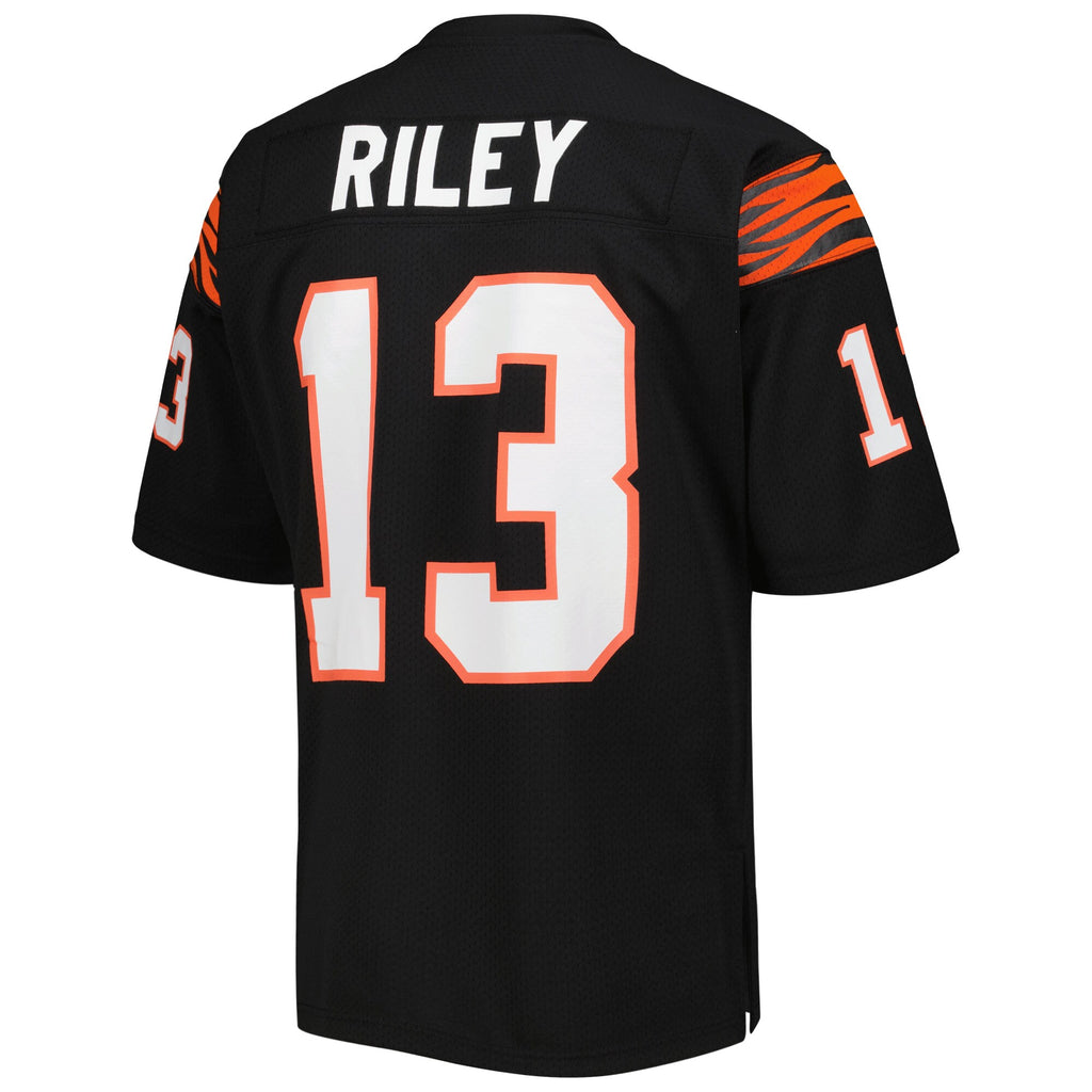 Mens Mitchell & Ness NFL DARK JERSEY BENGALS 1981 KEN RILEY