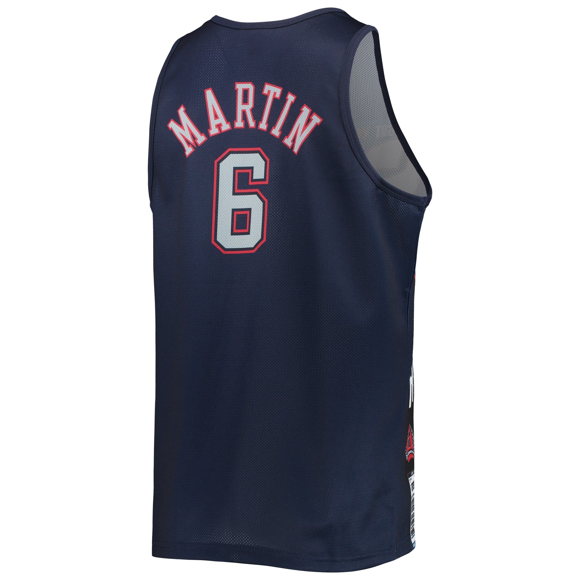 MENS MITCHELL & NESS SLAM SUBLIMATED TANK NETS KENYON MARTIN