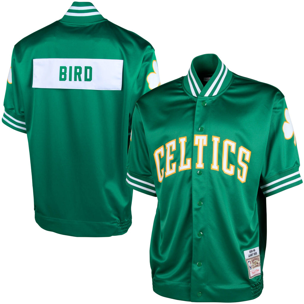 MENS MITCHELL & NESS NBA AUTHENTIC SHOOTING SHIRT CELTICS 83-84 BIRD
