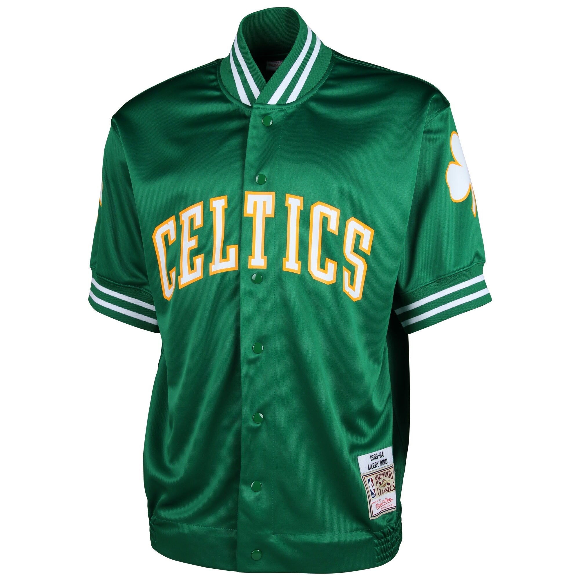 MENS MITCHELL & NESS NBA AUTHENTIC SHOOTING SHIRT CELTICS 83-84 BIRD