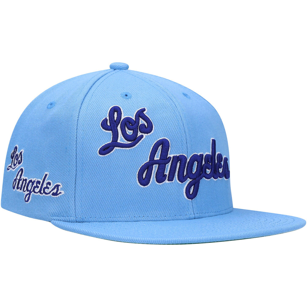 Mens MITCHELL & NESS NBA XL WORDMARK SNAPBACK HWC LAKERS