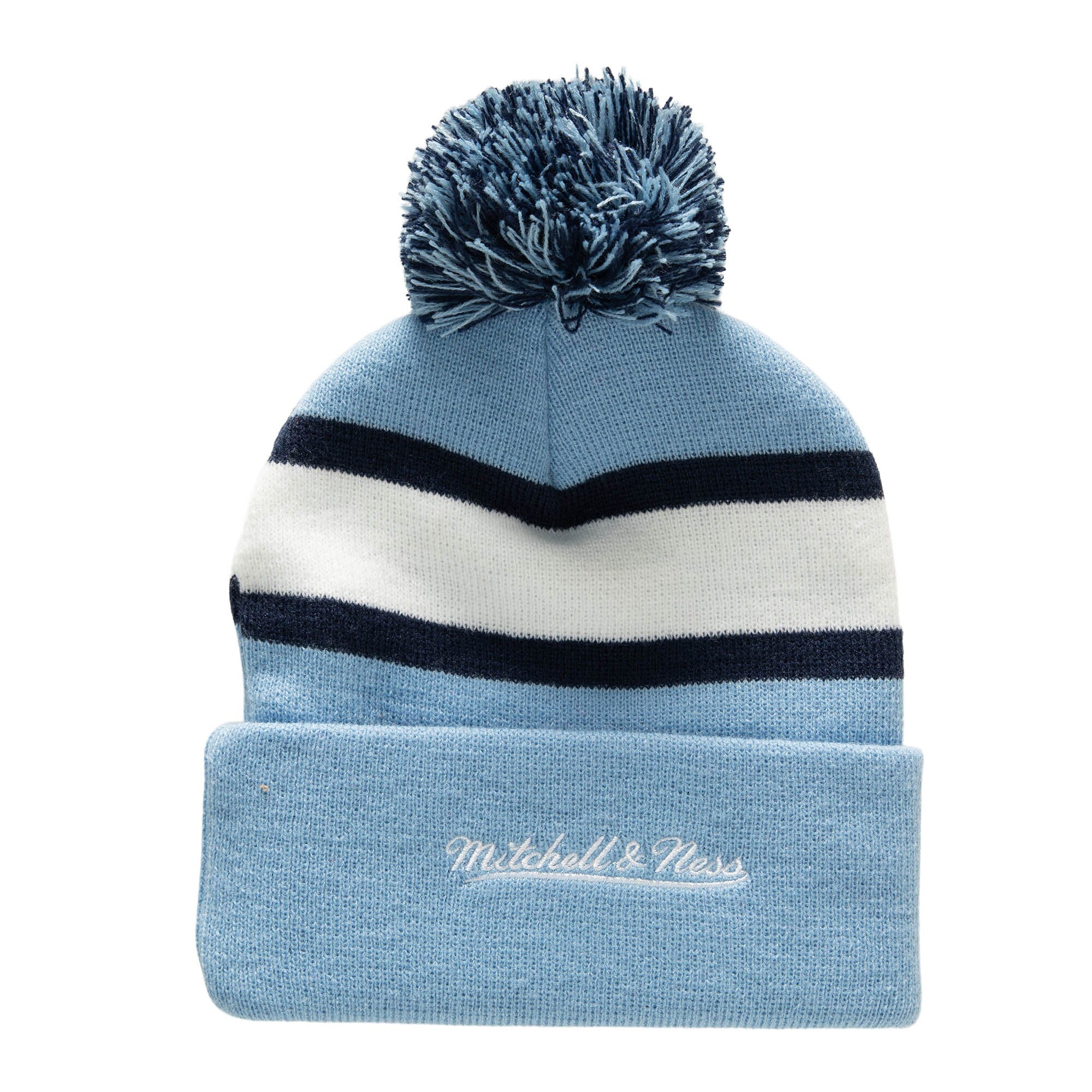 Mens Mitchell & Ness NHL STRIPE POM KNIT PENGUINS