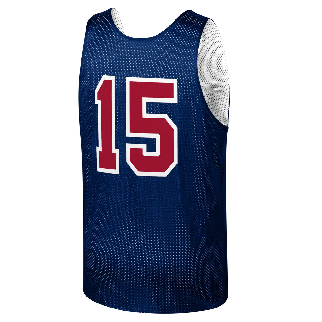 MENS MITCHELL & NESS NBA AUTHENTIC REVERSIBLE JERSEY TEAM USA 1992 MAGIC JOHNSON