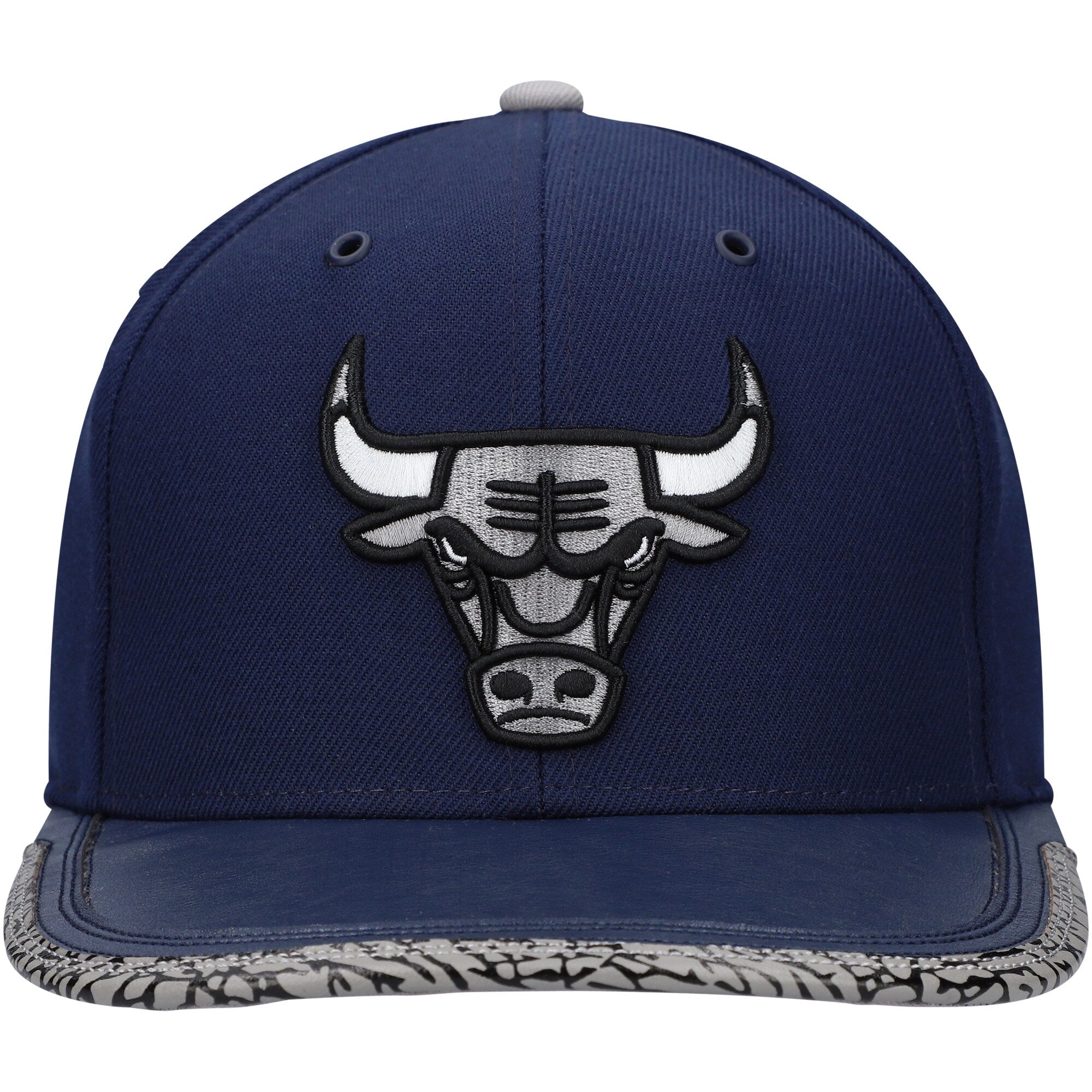 MENS MITCHELL & NESS NBA DAY 3 SNAPBACK BULLS - NAVY