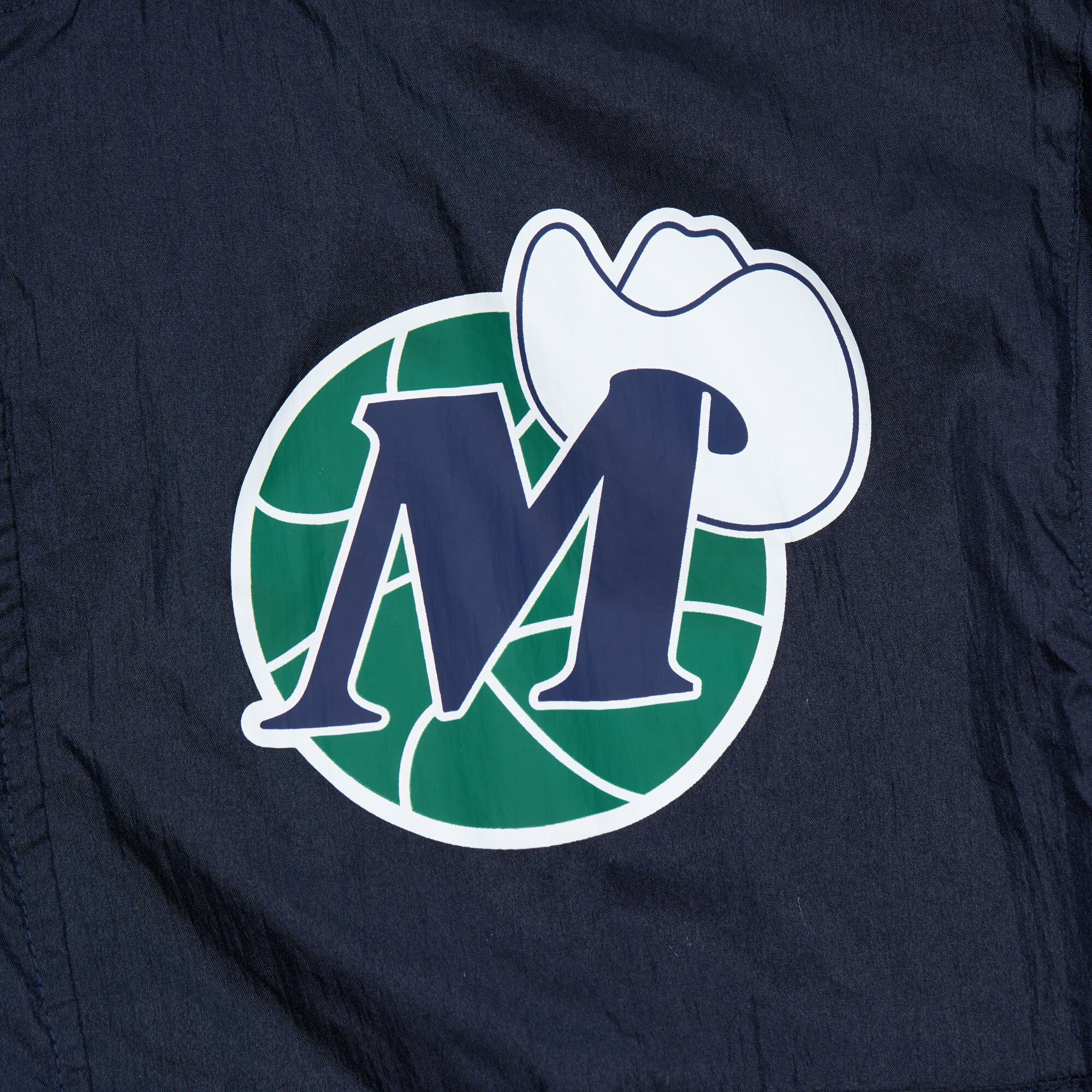 MENS MITCHELL & NESS NBA TEAM OG 2.0 ANORAK WINDBREAKER VINTAGE LOGO MAVERICKS
