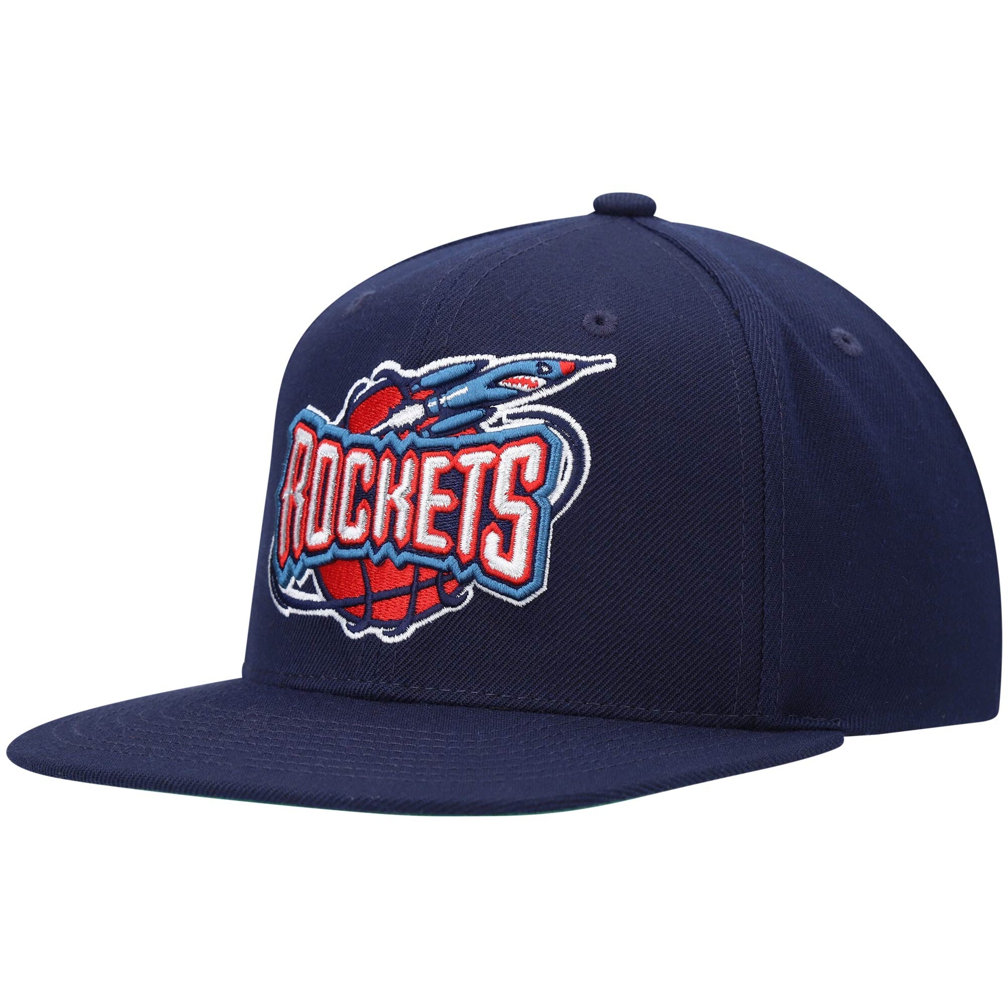 Mens MITCHELL & NESS NBA TEAM GROUND 2.0 SNAPBACK HWC ROCKETS