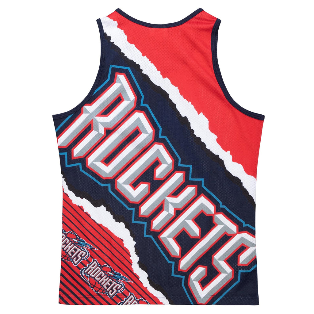 MENS MITCHELL & NESS JUMBOTRON 2.0 SUBLIMATED TANK ROCKETS