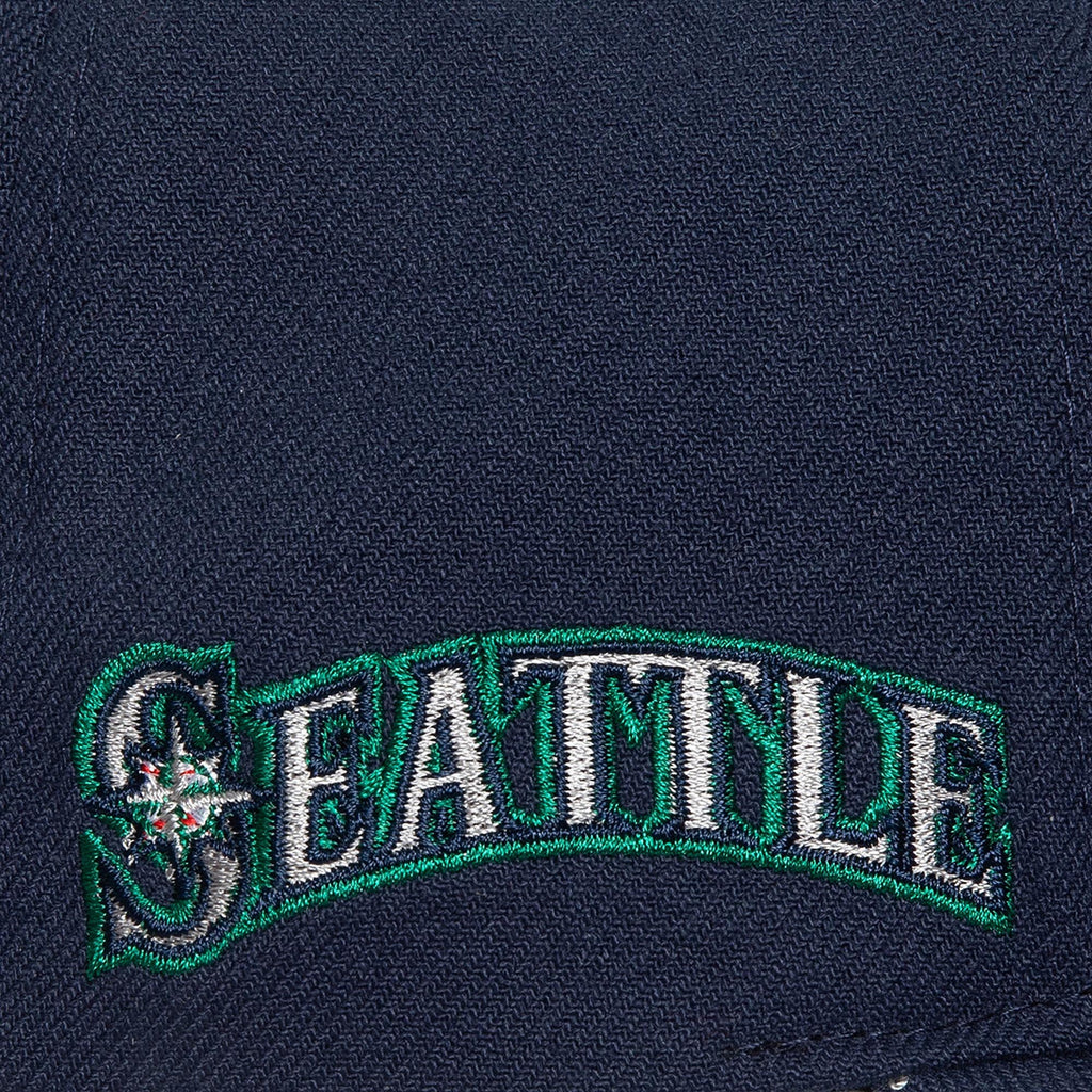 Mens Mitchell & Ness MLB BP MESH HOOK PRO SNAPBACK COOP MARINERS