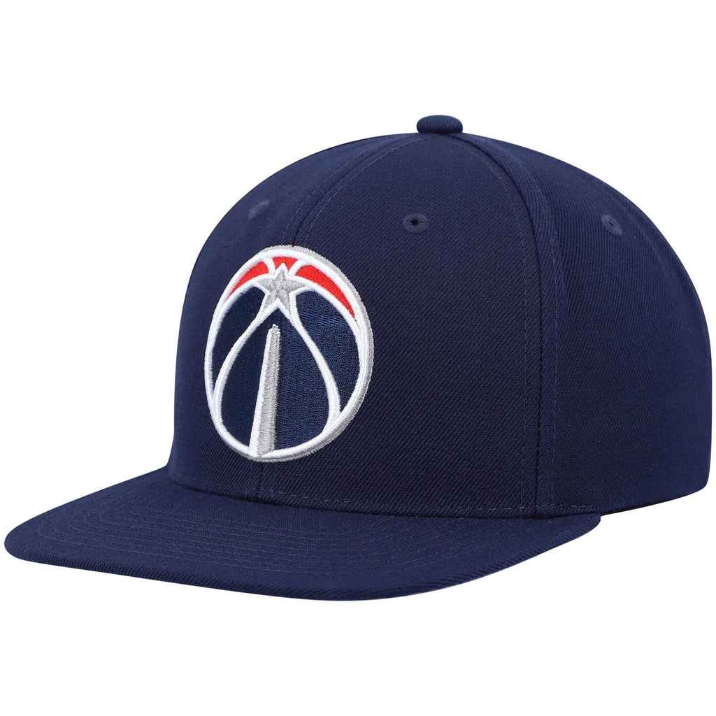 MENS MITCHELL & NESS NBA TEAM GROUND 2.0 SNAPBACK WIZARDS