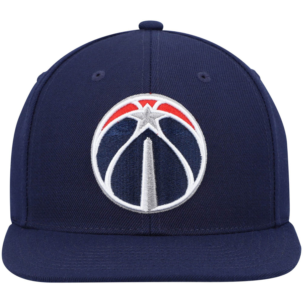 MENS MITCHELL & NESS NBA TEAM GROUND 2.0 SNAPBACK WIZARDS
