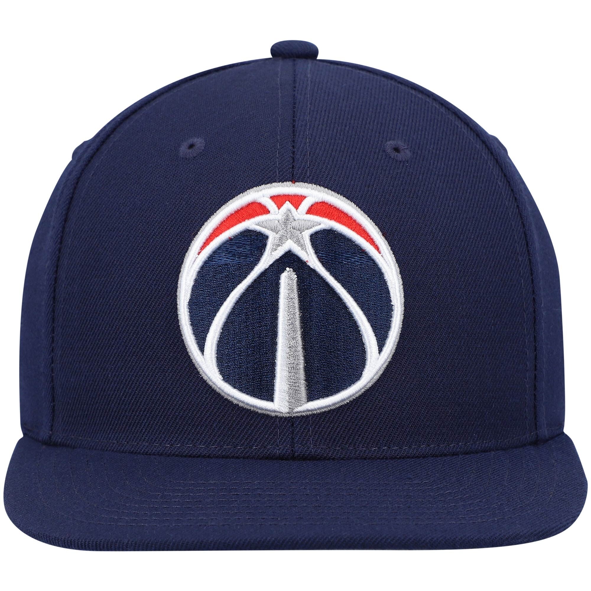 MENS MITCHELL & NESS NBA TEAM GROUND 2.0 SNAPBACK WIZARDS