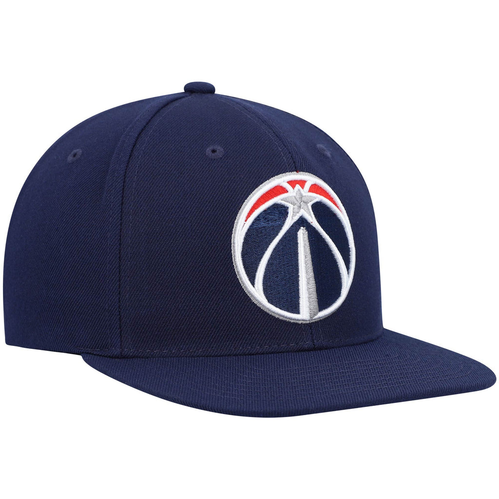 MENS MITCHELL & NESS NBA TEAM GROUND 2.0 SNAPBACK WIZARDS