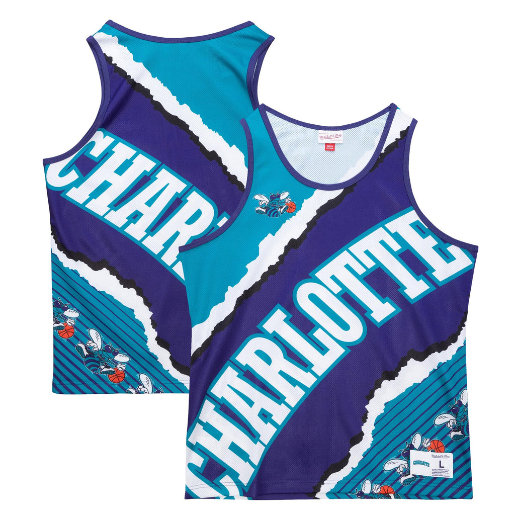 MENS MITCHELL & NESS JUMBOTRON 2.0 SUBLIMATED TANK HORNETS