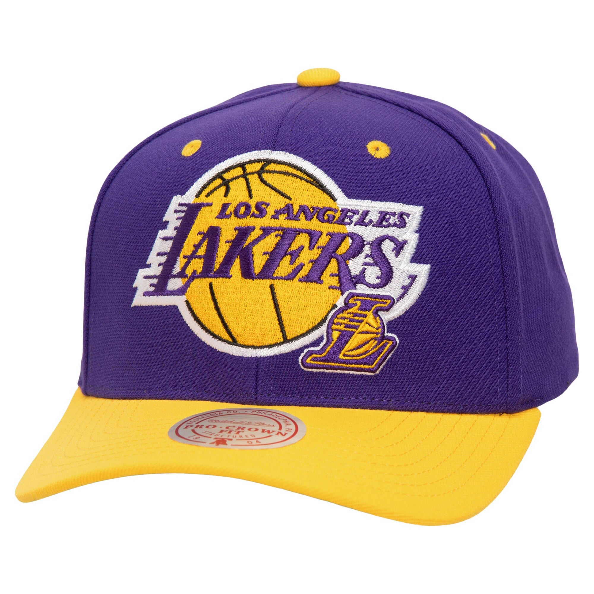 MENS MITCHELL & NESS NBA ALL IN 2.0 PRO SNAPBACK LAKERS