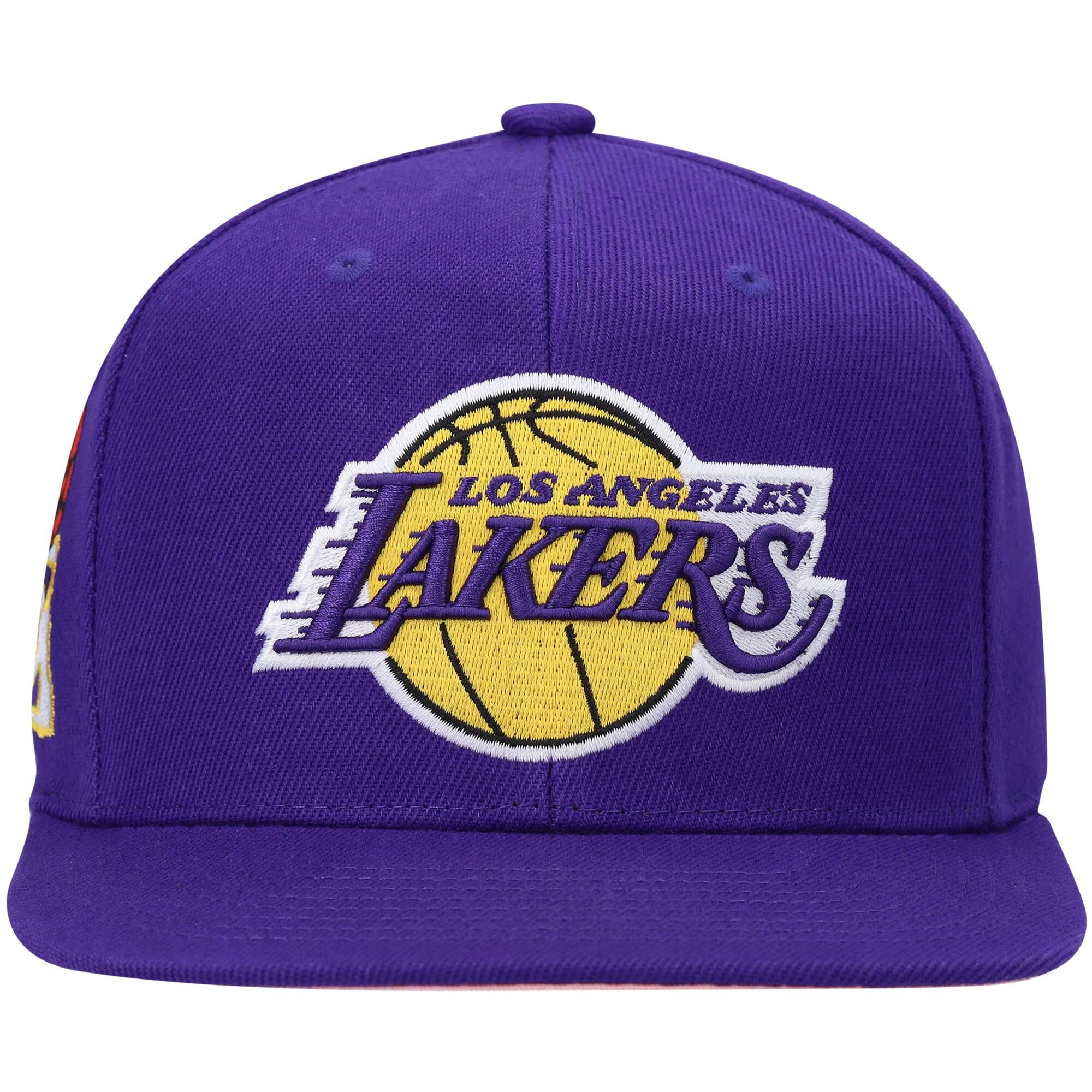 [6HSSSH21228-LALPURP] MENS MITCHELL & NESS NBA LA LAKERS ALL LOVE SNAPBACK